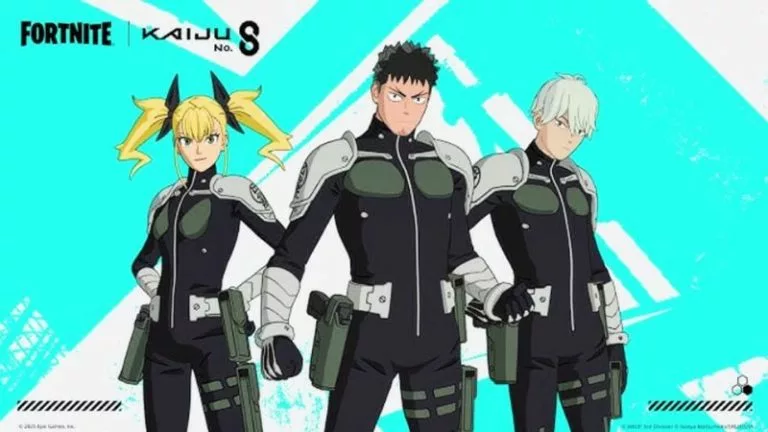 kaiju no.8 fortnite anime skins