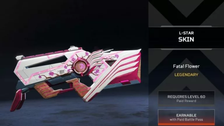 Legendary âFatal Flowerâ skin (L-Star)