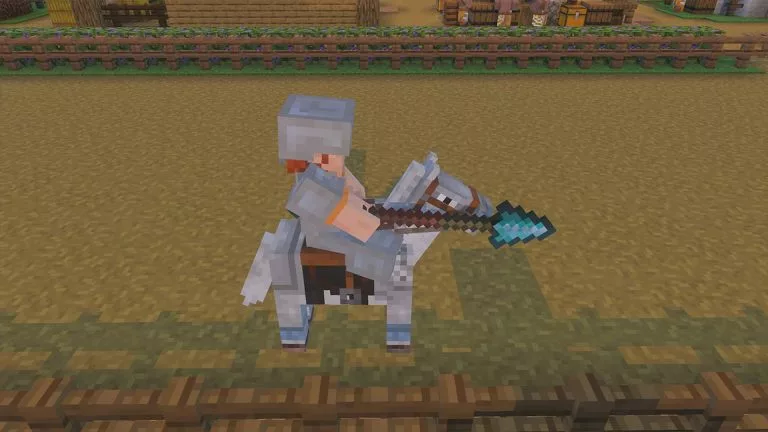 Spears do more damage on a charging horse.