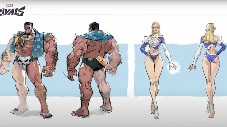 Punisher and Invisible Woman - Marvel Rivals Season 4 Summer Skins Return