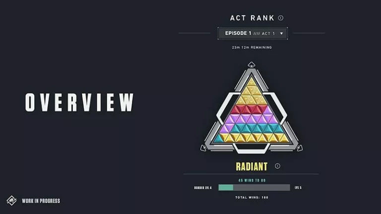 image of the valorant act rank badge