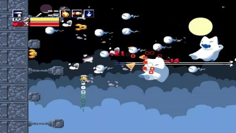 Cave story, a game in the metroidvania genre