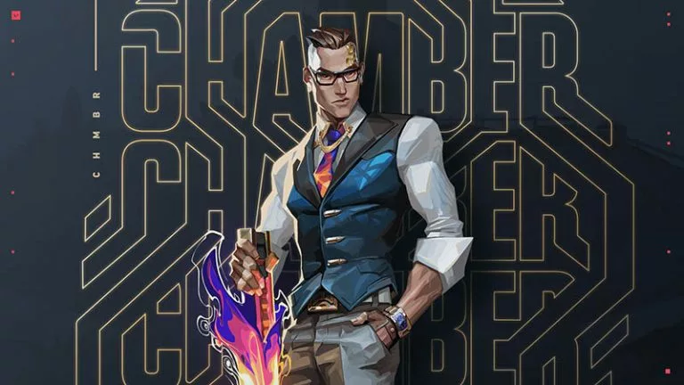 chamber, an agent in the valorant game