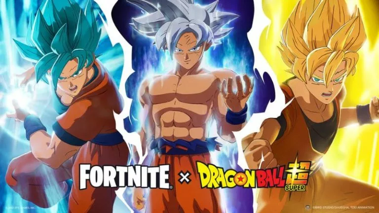 dragon ball, fortnite anime skins