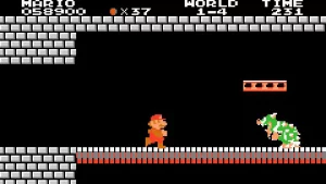 early mario game