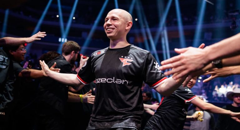 EliGE playing for FaZe at the BLAST.tv Austin Major 2025.