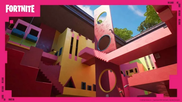 Fortnite collabed with Squid Games to make the Reload map, Squid Grounds.