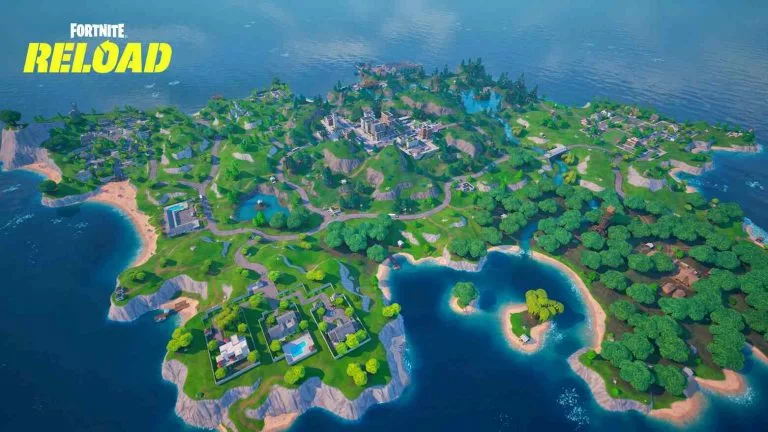 Fortnite Reload's Venture map reflects the first season.