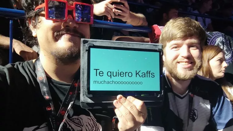 Doedie at TI14 (Image via Doedie)