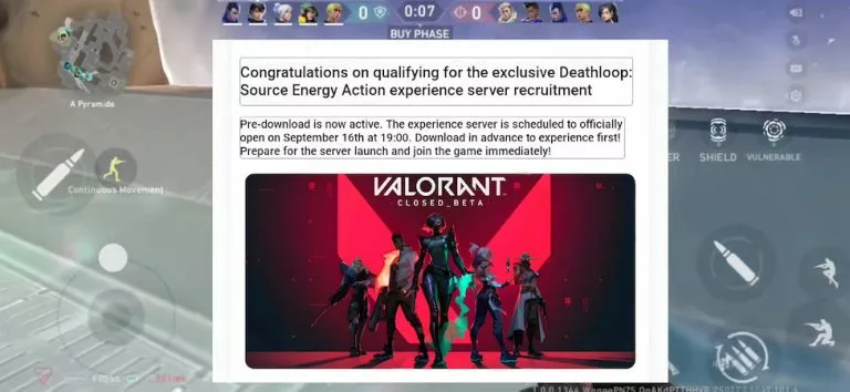 Valorant Mobile Adiitional Beta Contents