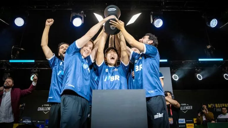 MIBR, one of the best esports teams in Brazil, win ESL Challenger Melbourne in 2024.