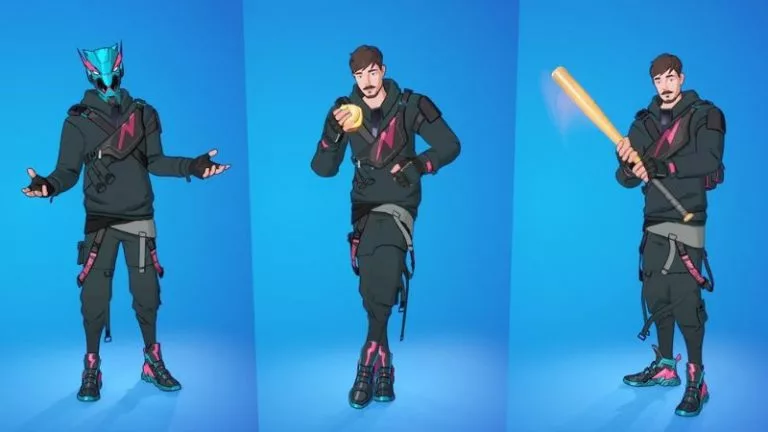 mrbeast6000 fortnite anime skin