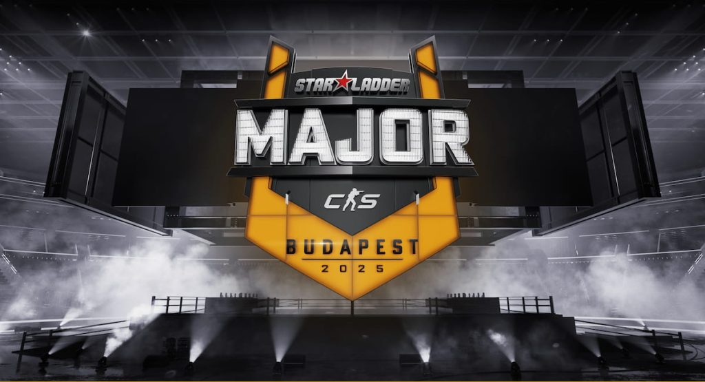 Official banner for the StarLadder Budapest CS2 Major 2025.