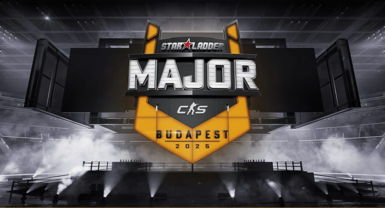 Official banner for the StarLadder Budapest CS2 Major 2025.