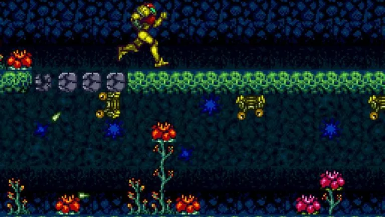 Super Metroid, an upgraded version of Metroid, one of the original Metroidvania games