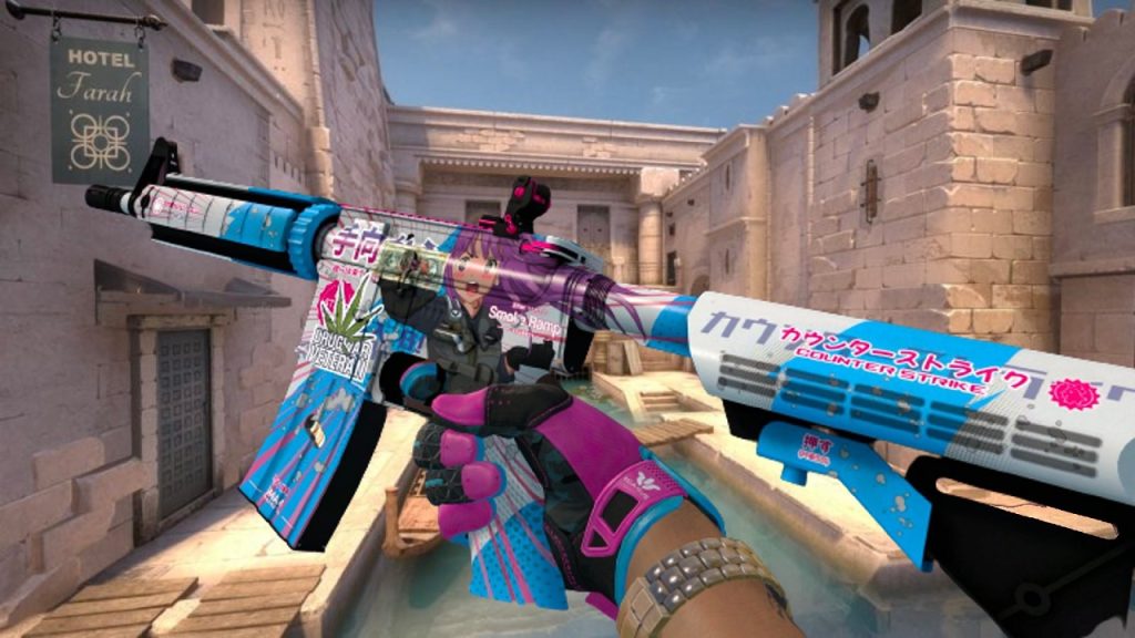 Check out this list of every anime skin and sticker available in CS2