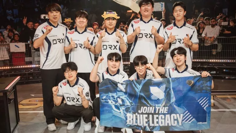 Paper Rex in the 2025 Valorant Champions lower bracket playoffs