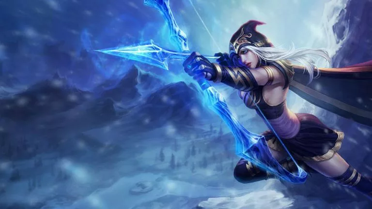 Ashe lol champion default skin