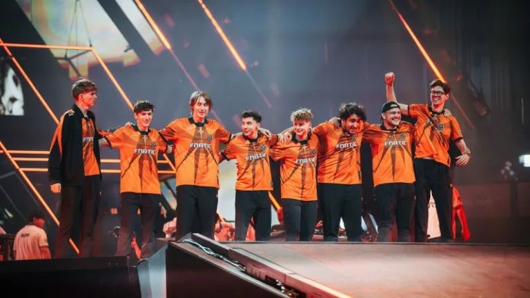 FNATIC placed second at the VALORANT Champions 2025 after an incredible show of strength and resilience. Image: FNATIC on X