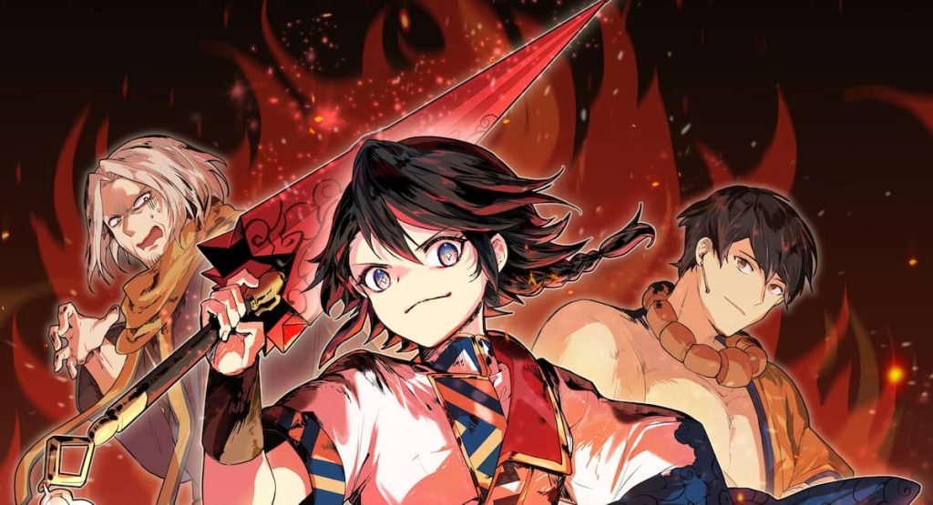 Key art for Red Aura, G2's webcomic.