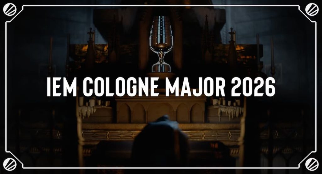 IEM Cologne Major 2026 banner.