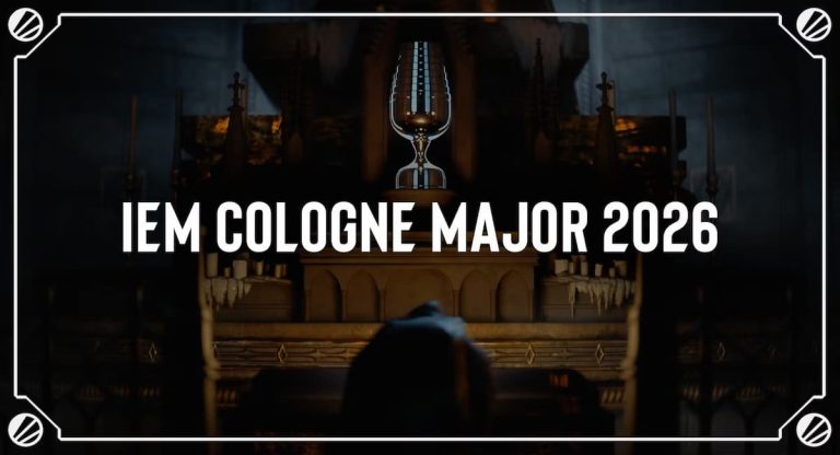 IEM Cologne Major 2026 banner.