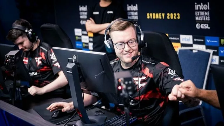 rain playing for FaZe at IEM Sydney 2023.