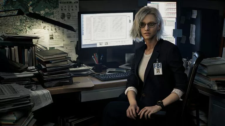 main character, fbi agent, of resident evil requiem