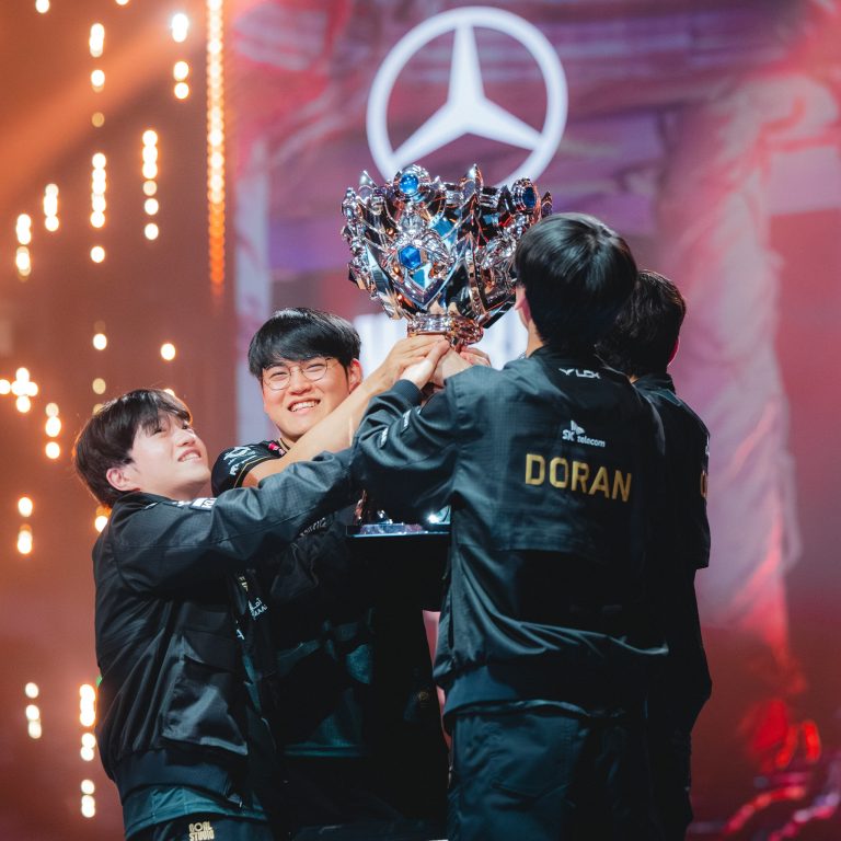 T1 beats KT Rolster to win LoL Worlds for the sixth time
