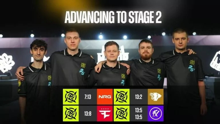 NIP advance to Stage 2 StarLadder Budapest Major