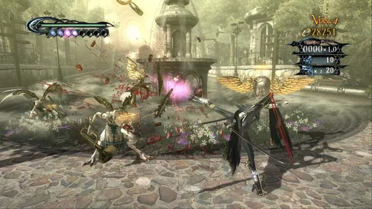 bayonetta hack and slash game