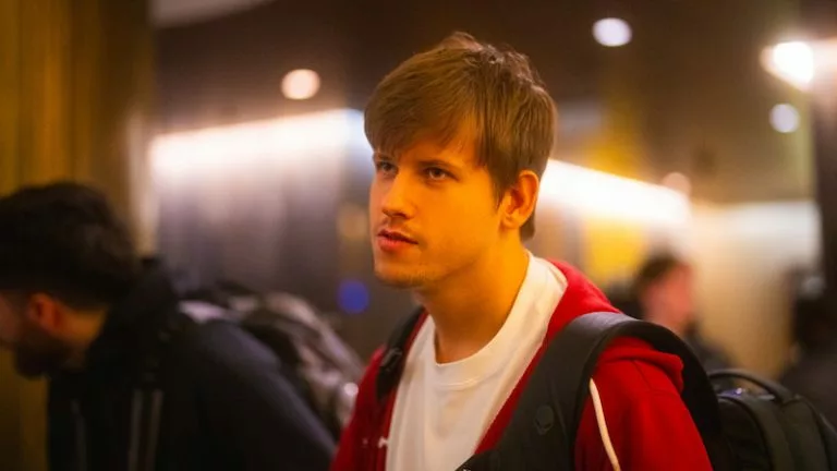 Photo taken of ultimate, Team Liquid's CS2 AWPer, in the first day of the StarLadder Budapest Major 2025 Stage 2.