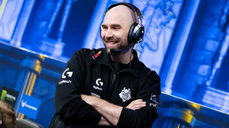 TaZ during his coaching days at G2.