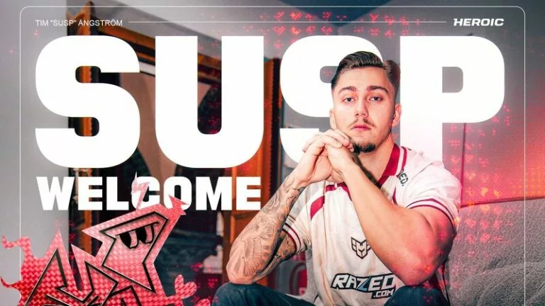 susp joins HEROIC CS2