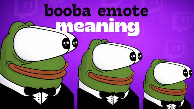 what does booba emote means