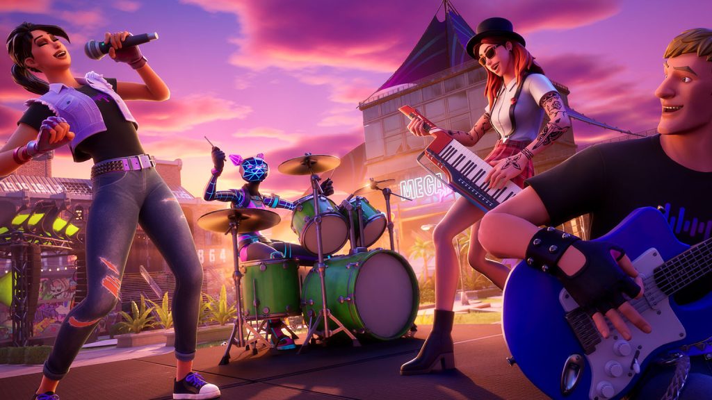 Fortnite music change