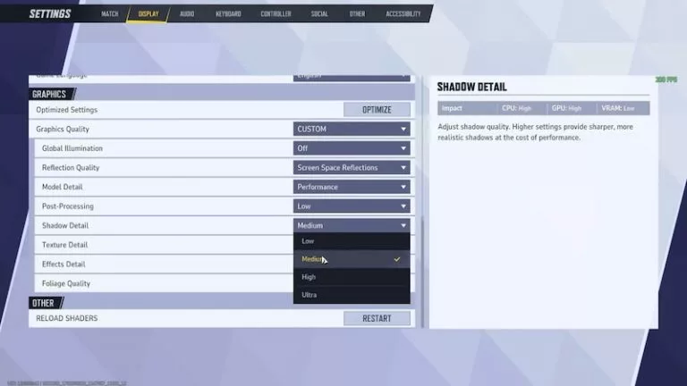 Marvel Rivals Pro Graphics Settings