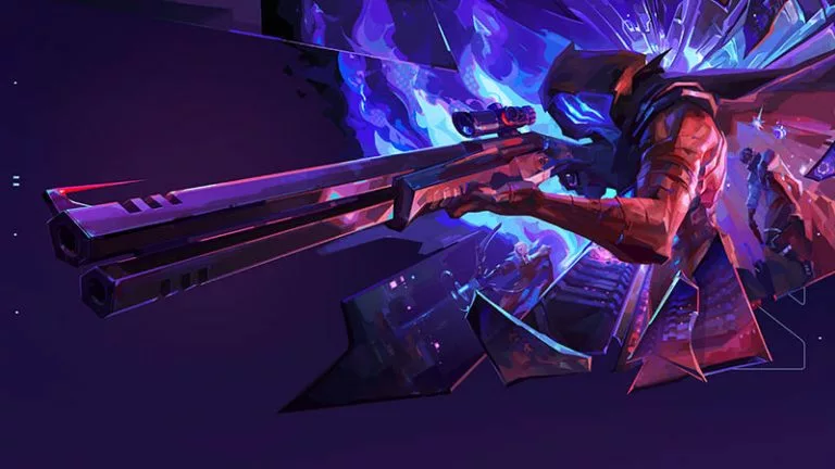 a promo banner for valorant