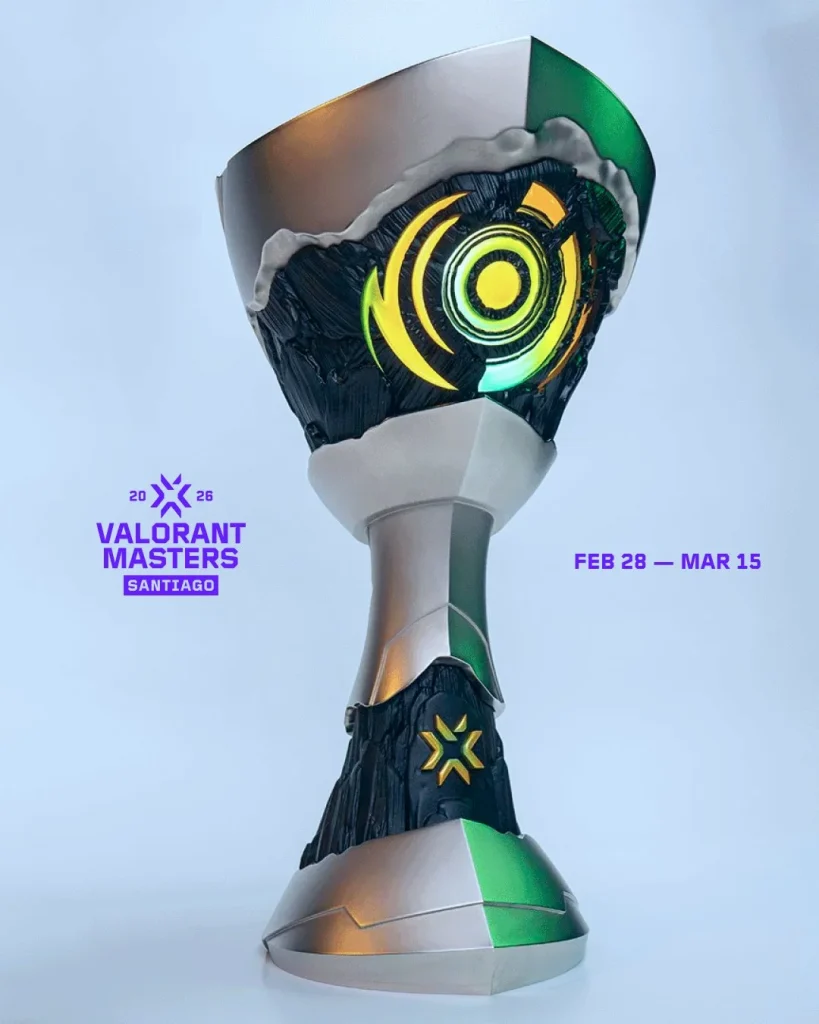 valorant masters santiago trophy
