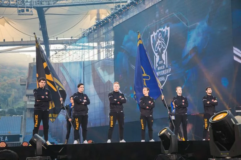 World finalists Fnatic