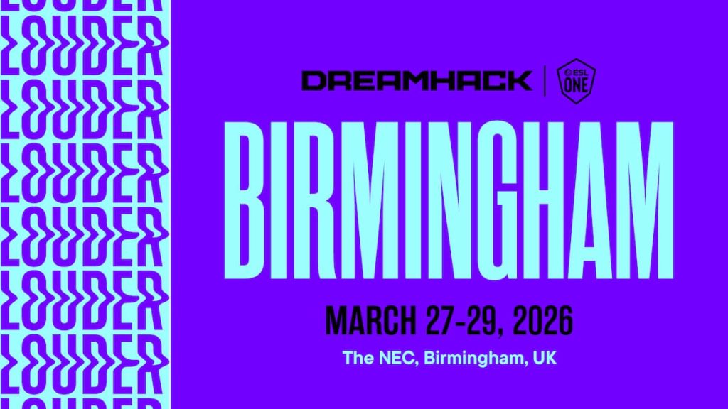 DreamHack Birmingham reveals its full game line-up and $1.7 million combined prize pool