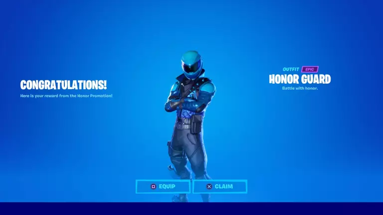 Honor Guard Fortnite Skin