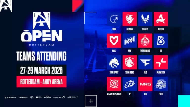 BLAST Open Rotterdam 2026 Teams