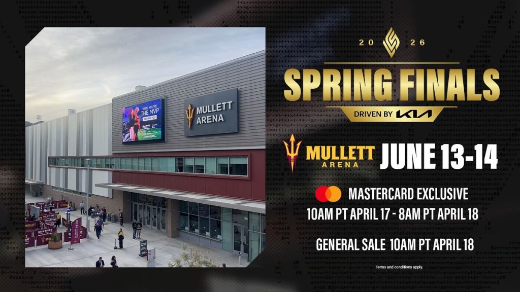 The LCS Spring Finals is headed to Arizona