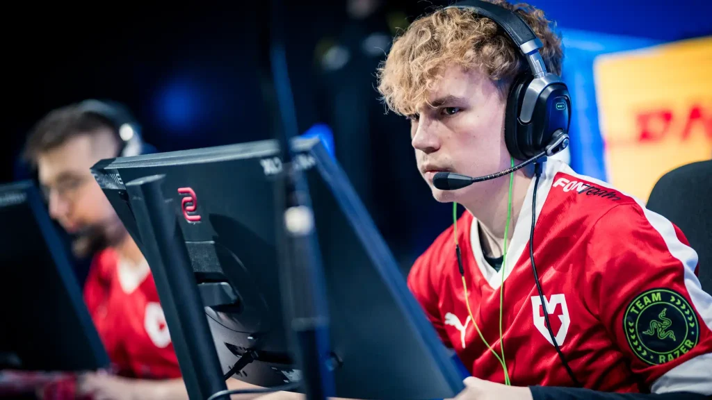 Image of MOUZ's CS2 players.