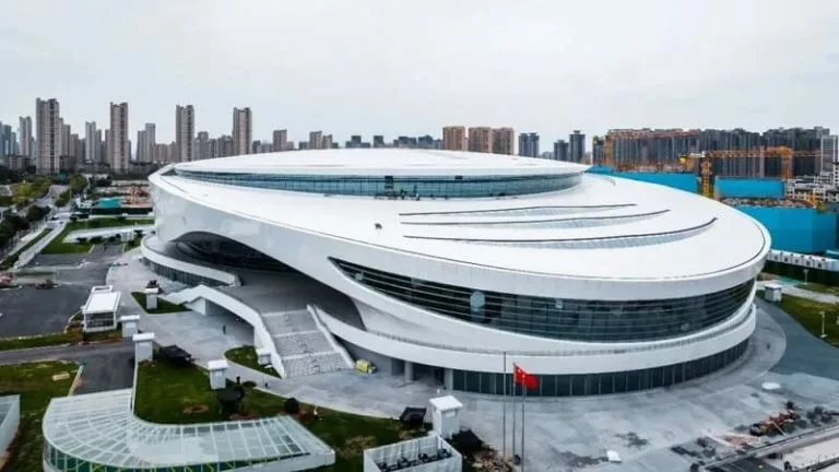 Team WE's stadium in the LPL Split 2 playoffs