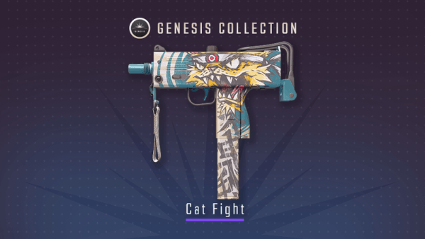 MAC-10 | Cat Fight. Credit: © Valve