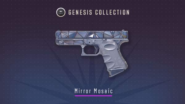 Glock-18 | Mirror Mosaic. Credit: © Valve