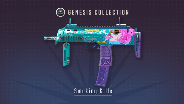 MP7 | Smoking Kills. Credit: © Valve