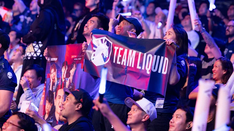 Team Liquid fans at MSC 2025